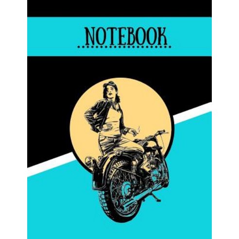 Notebook: Road Trip Motorcycle Travel Writing Gift - Lined NOTEBOOK 130 ...