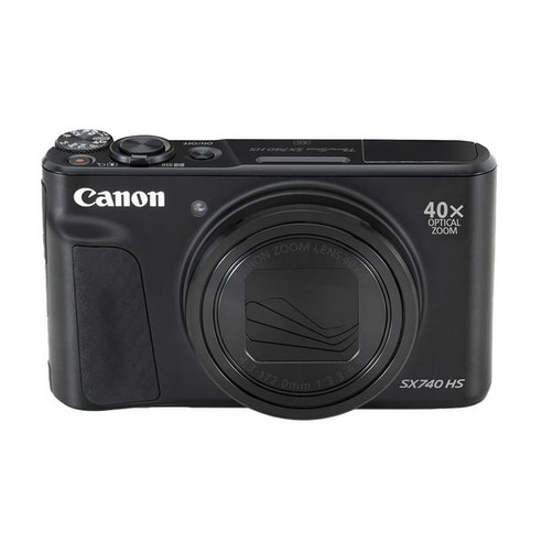 TriState Camera Canon PowerShot SX740 HS Digital Black 2955C001
