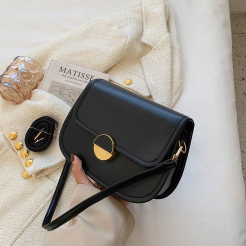 YAPOGI 레트로 작은 가방 서양식 여성 가방 2022 인기있는 새로운 패션 질감 어깨 가방 간단한 휴대용 메신저 가방 YAPOGI