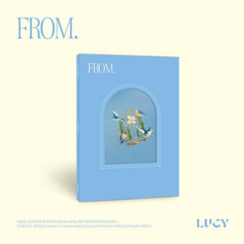 [LUCY] 루시 미니 5집 FROM. / 포토카드+스티커+아코디언가사종이+접지포스터+북마크+포토북+메세지카드+엽서+아웃박스