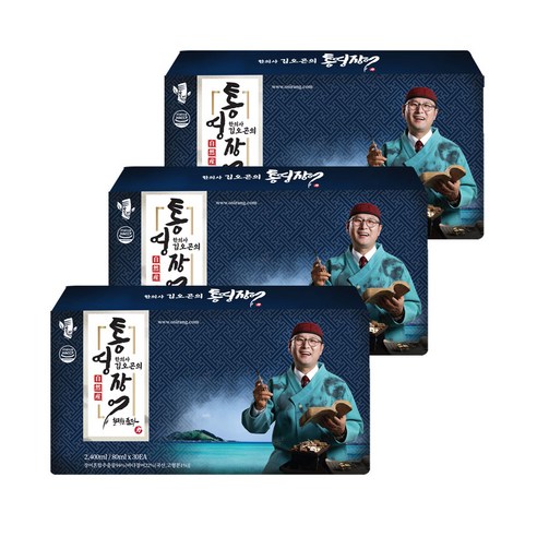 김오곤 통영장어 진액 활력을 품다 국내산 기력회복 보양식 장어엑기스, 2400ml, 3박스
