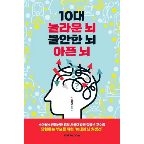 10대 놀라운 뇌 불안한 뇌 아픈 뇌, 코리아닷컴 임부/태교용품