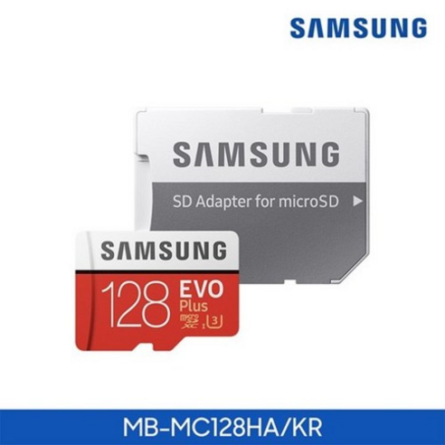 삼성전자 EVO PLUS 마이크로SD 메모리카드 MB-MC128HA/KR, 128GB