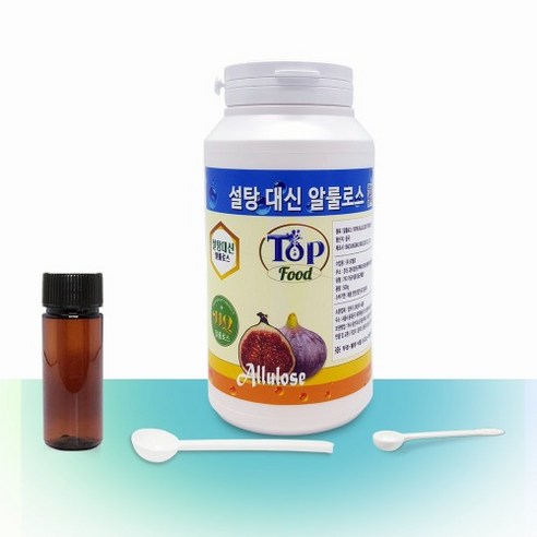 탑푸드(최상의 식품) 제로당 설탕대신 알룰로스 500g 용기 제품 특허청 상표등록, 1개