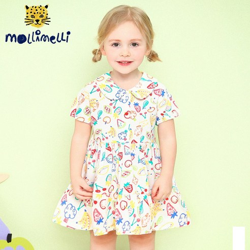 [몰리멜리]뉴달달한프루츠원피스