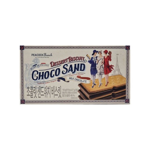 피코크 초콜릿 샌드위치 135g