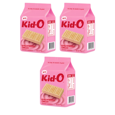키드오 딸기 크래커 샌드위치