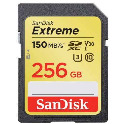 샌디스크 익스트림 SDXC SD카드 SDSDXV5, 256GB