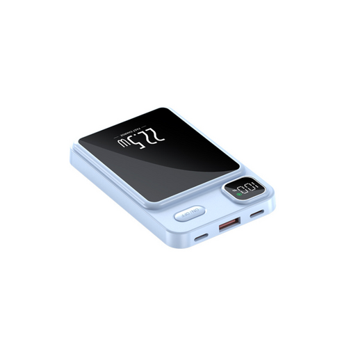글라우벤 15W무선충전 PD22.5W QC3.0 맥세이프 보조배터리 10000mAh, 스카이