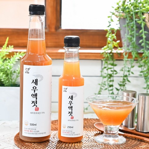 (주)더젓갈 새우액젓, 250ml, 1개, 250ml