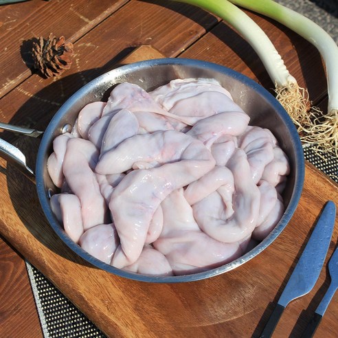 꿀맛컴퍼니 한돈 돼지 애기보 (냉장), 1개 금돼지한돈