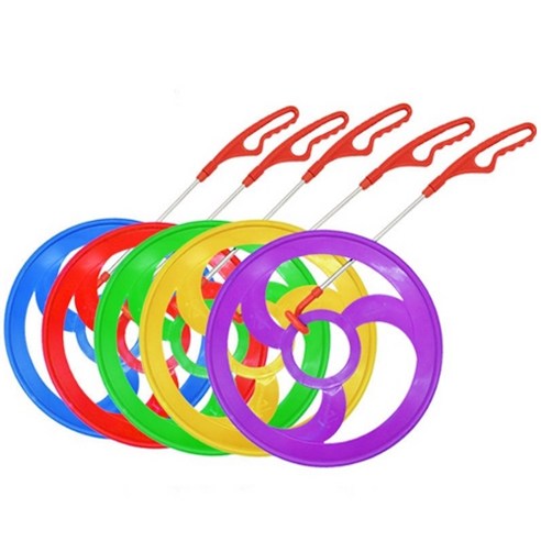 베스트 굴렁쇠 37cm 체육 민속놀이 전통게임 쓸모없는 선물, 그린