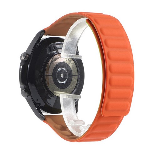 Garmin Vivomove 3 HR Luxe style Fenix Chronos 가민 스트랩 고무 자기 흡착 손목 밴드 20mm 22mm 퀵 릴리스 시계줄, #13