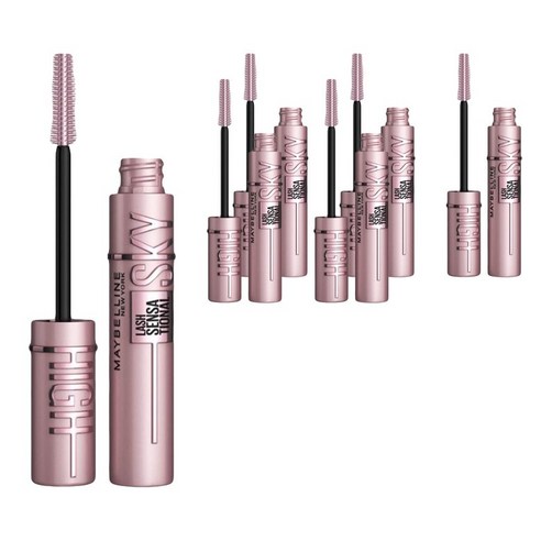 메이블린 래쉬 센세이셔널 스카이 하이 마스카라 7.2ml, 6개, Blackest Black 800