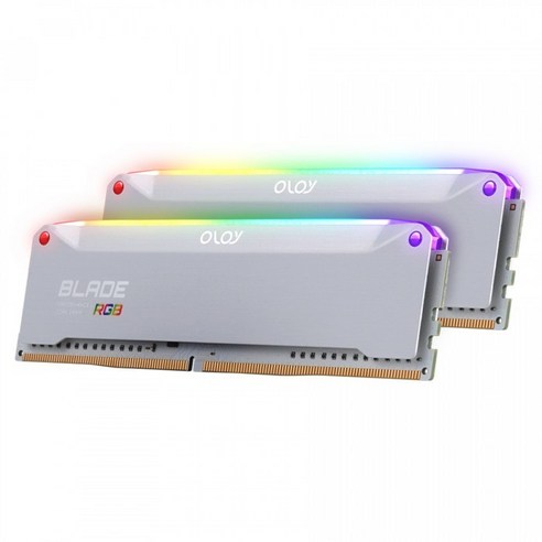 뛰어난 성능과 세련된 디자인을 갖춘 OLOy DDR4-3600 CL14 BLADE RGB AL 패키지
