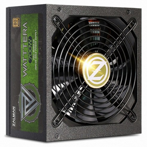 잘만 WATTTERA 700W 80PLUS GOLD 파워서플라이, ZM700-EBTII