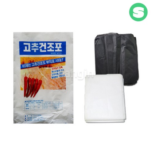 고추건조포 고추건조부직포 고추건조망 상인농자재, 백색, 1개