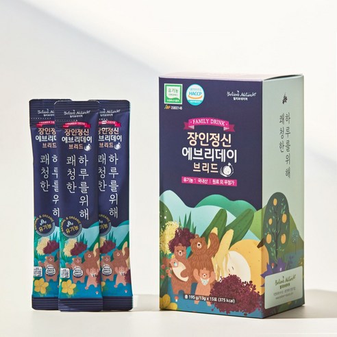 장인정신 에브리데이 브리드 배도라지 농축포, 195g, 3개