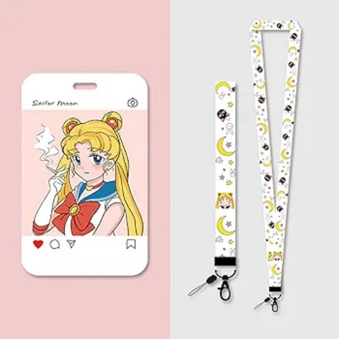 세일러문 팬들을 위한 필수 아이템: 세일러문 카드 홀더 smoking moon 일진 세일러문