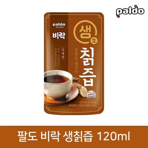 팔도 비락 생칡즙, 30개, 120ml