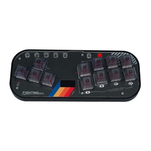 미니 히트 박스 컨트롤러 PC/NS/미스터 컨트롤러를위한 SOCD Fightstick, 한개옵션1, 한개옵션0