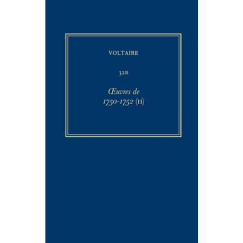 (영문도서) OEuvres de 1750-1752 (II) Hardcover, Voltaire Foundation in Asso..., English, 9780729408431
