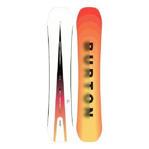 burton 남성용 커스텀 캠버 스노보드 (154), 158cm