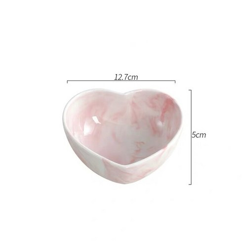 FREELIFE 세라믹 접시 세트 노르딕 플레이트 창의 YZ-591, 5 inch Pink-185
