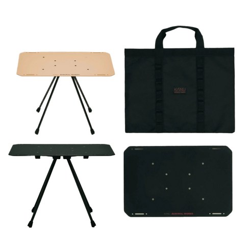 혼자만의 캠핑을 완성하는 미니멀웍스 에고 테이블 KANU 콜라보