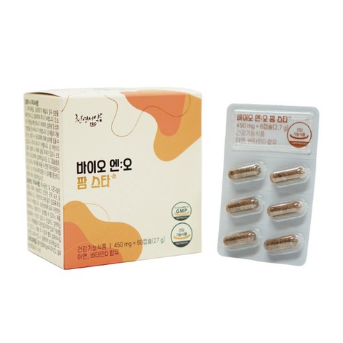 바이오엔오 팜스타 산화질소 대사체 (NEW) 60캅 PTP, 60정, 1개