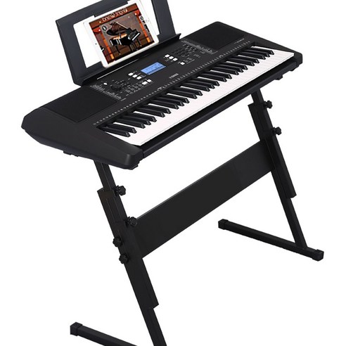 Yamaha 전자 오르간 PSR E373 363 61 건반, 블랙PSRE273