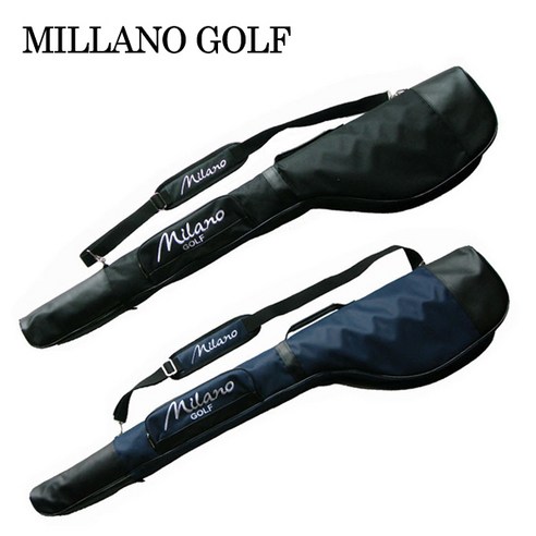 밀라노골프 MILLANO GOLF 남성 하프백 (MHC-601), Free, 블랙