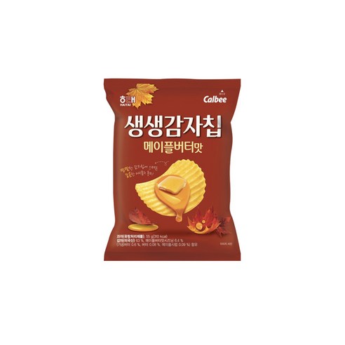 생생감자칩 메이플버터맛