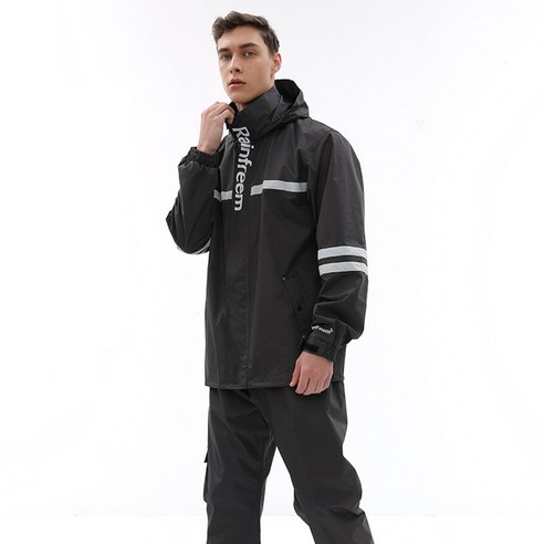 EZ12 바이크 비옷: 폭우와 추위로부터 라이더를 보호하는 방수, 방풍, 통기성 비옷