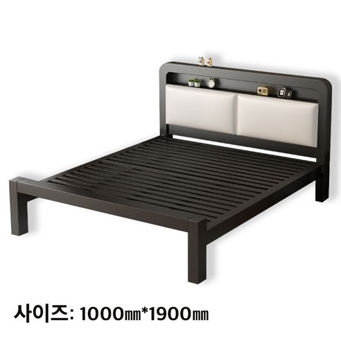 호텔 침대 부럽지 않은 튼튼하고 가성비 좋은 철제 싱글 침대 프레임!