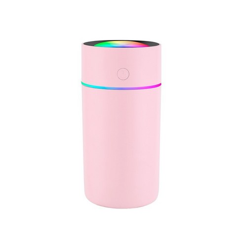 휴대용 가습기 초음파 USB 가습기 가정용 대용량 분무기 공기 현채컵 정화기, 현채컵02-핑크 Usb 플러그인