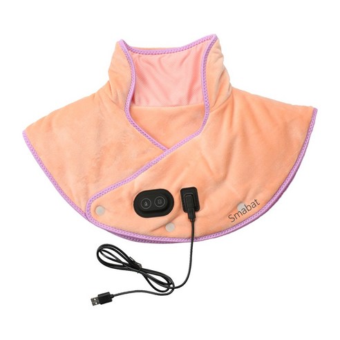Smabat 목 어깨 온열 패드, 3단계 진동 마사지와 3단계 온열 기능이 있는 장비