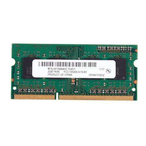 2GB 4GB DDR3 1600MHz 1333MHz SO-DIMM DDR3L DDR3 1.35 / 1.5V 메모리 RAM 메모리아 노트북 노트북 용 SDRAM, 2GB / 1333MHz., 초록