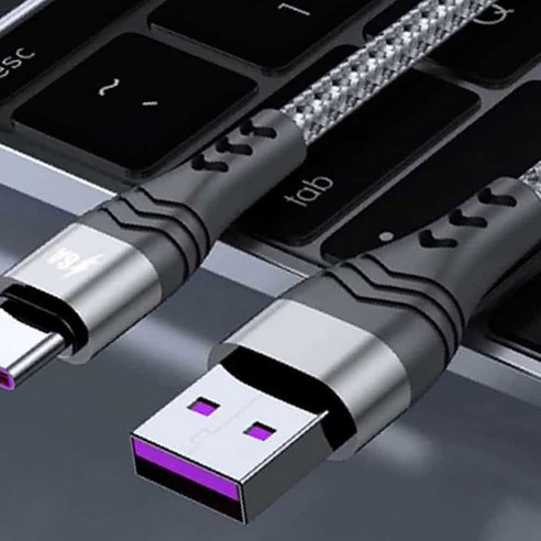 일헌 USB-A TO C타입 고속충전케이블 3M 그레이 C타입충전기 핸드폰케이블 USB충전케이블