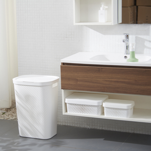 세탁실 업그레이드를 위한 최상의 대용량 세탁 통 보관함