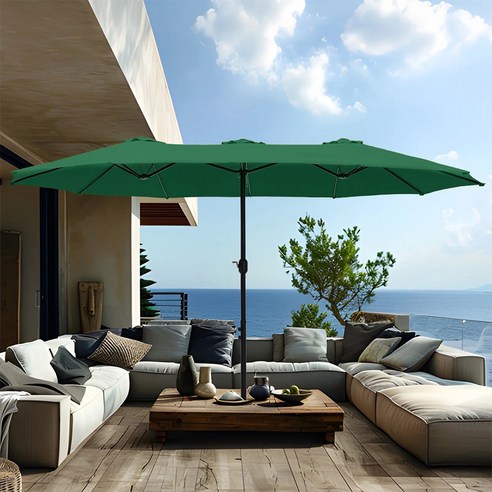 넓은 그늘 아래 펼쳐지는 나만의 오아시스, 케이가든 트리플 크라운 파라솔