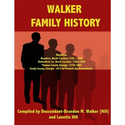 (영문도서) Walker Family History Paperback, Lulu.com, English, 9781435736733