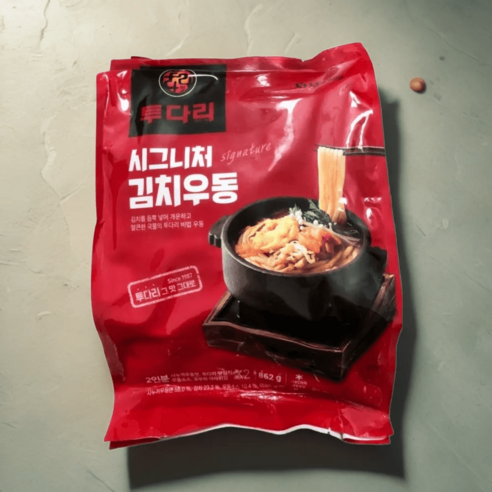늦은 밤, 야식 고민 종결! 투다리 김치우동 밀키트로 맛과 편리함 모두 잡아보세요 투다리김치우동