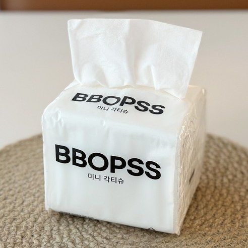 부드러움이 일상에 스며드는 티슈갤러리 4겹 미니 각티슈