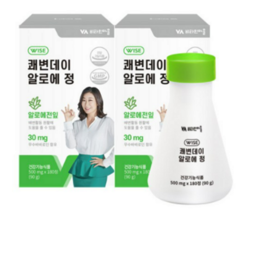 비타민마을 쾌변데이 알로에 정 90g, 180정, 1개