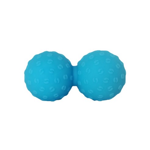 마사지 땅콩 공 근막 공 요가 공 트리거 포인트 요법 근육 매듭 요가 치료 마사지, 블루