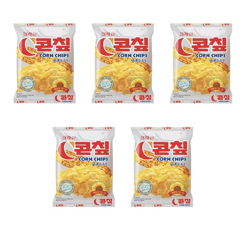 크라운 콘칲, 70g, 5개