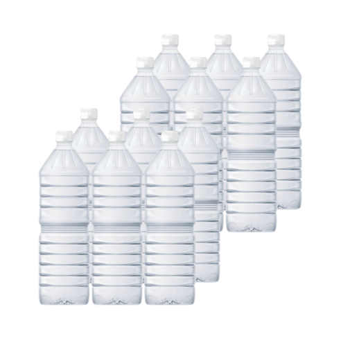 지리산 물하나 ECO 생수, 2L, 12개