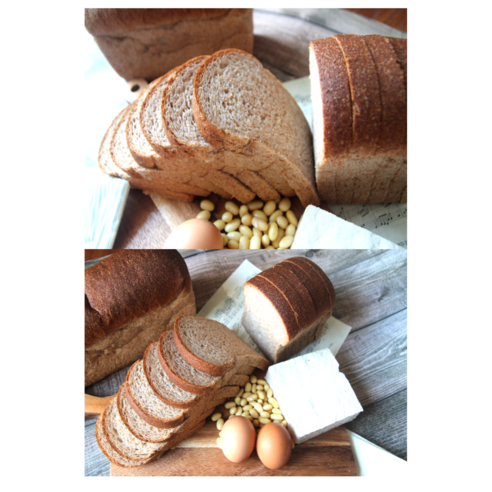 프로틴 통밀식빵 단백질 당뇨간식 다이어트 식사대용, 600g, 1개