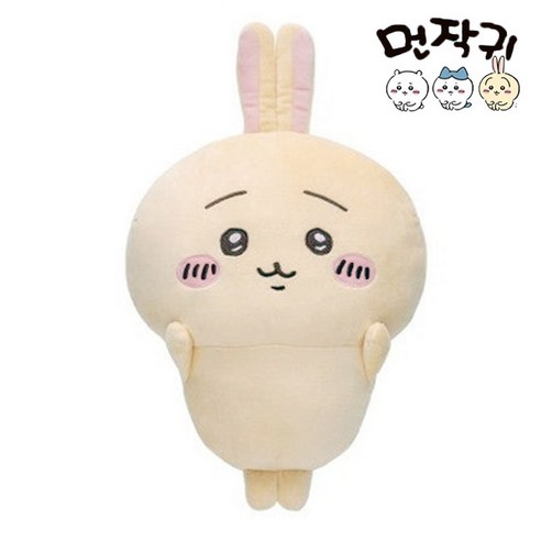 먼작귀 우사기 영혼체인지 빅 봉제 인형 35cm 토끼, 1개